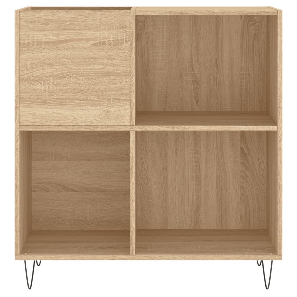 Dulap pentru discuri stejar sonoma 84,5x38x89 cm lemn compozit