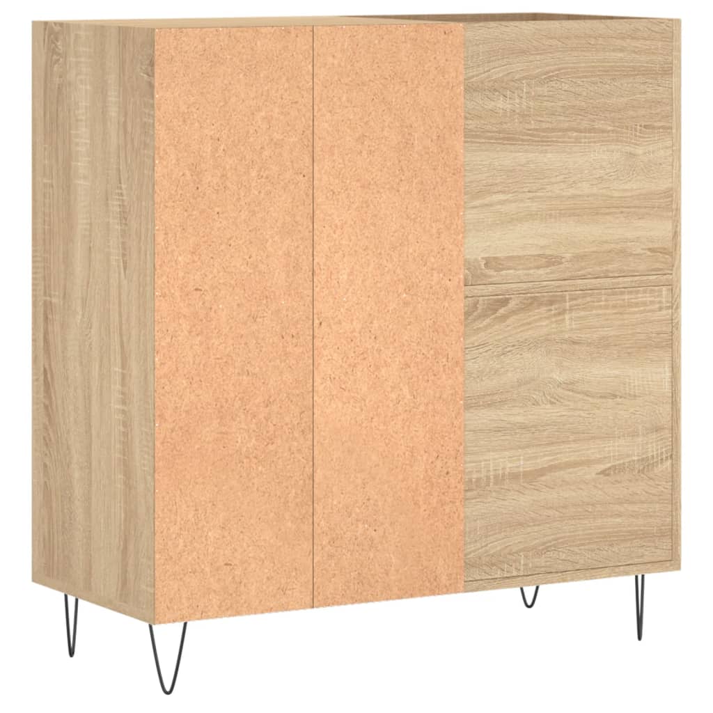 Dulap pentru discuri stejar sonoma 84,5x38x89 cm lemn compozit