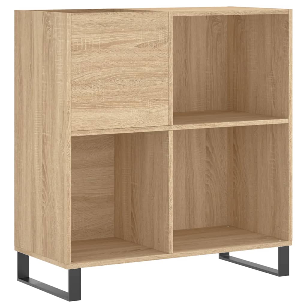 Dulap pentru discuri stejar sonoma 84,5x38x89 cm lemn compozit