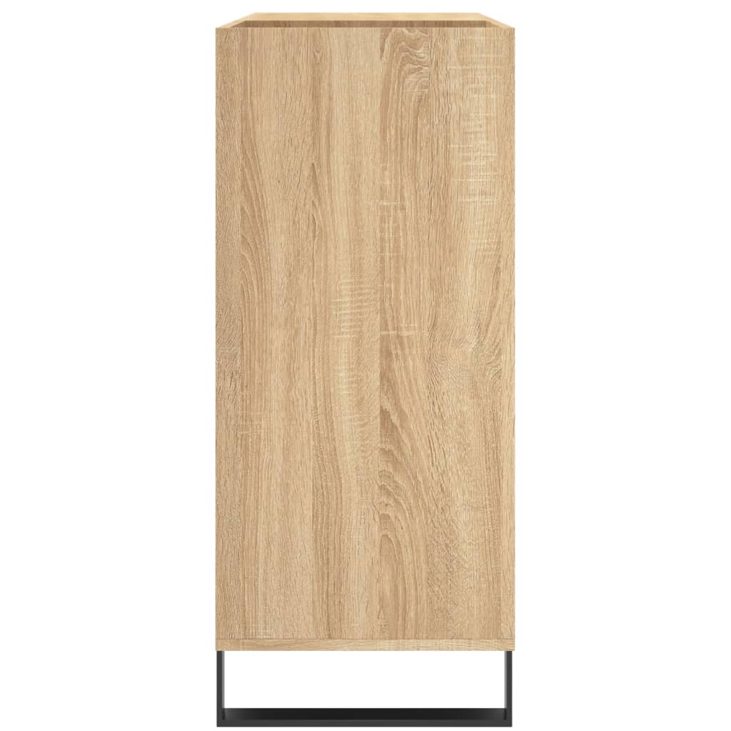 Dulap pentru discuri stejar sonoma 84,5x38x89 cm lemn compozit