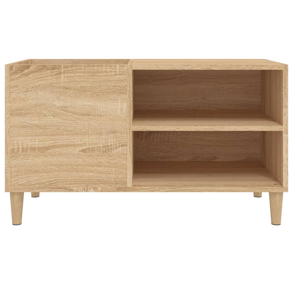 Dulap pentru discuri stejar sonoma 84,5x38x48 cm lemn prelucrat