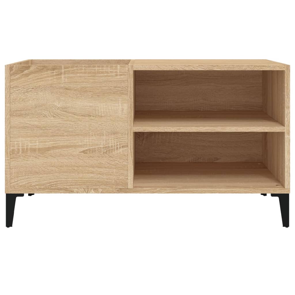 Dulap pentru discuri stejar sonoma 84,5x38x48 cm lemn prelucrat