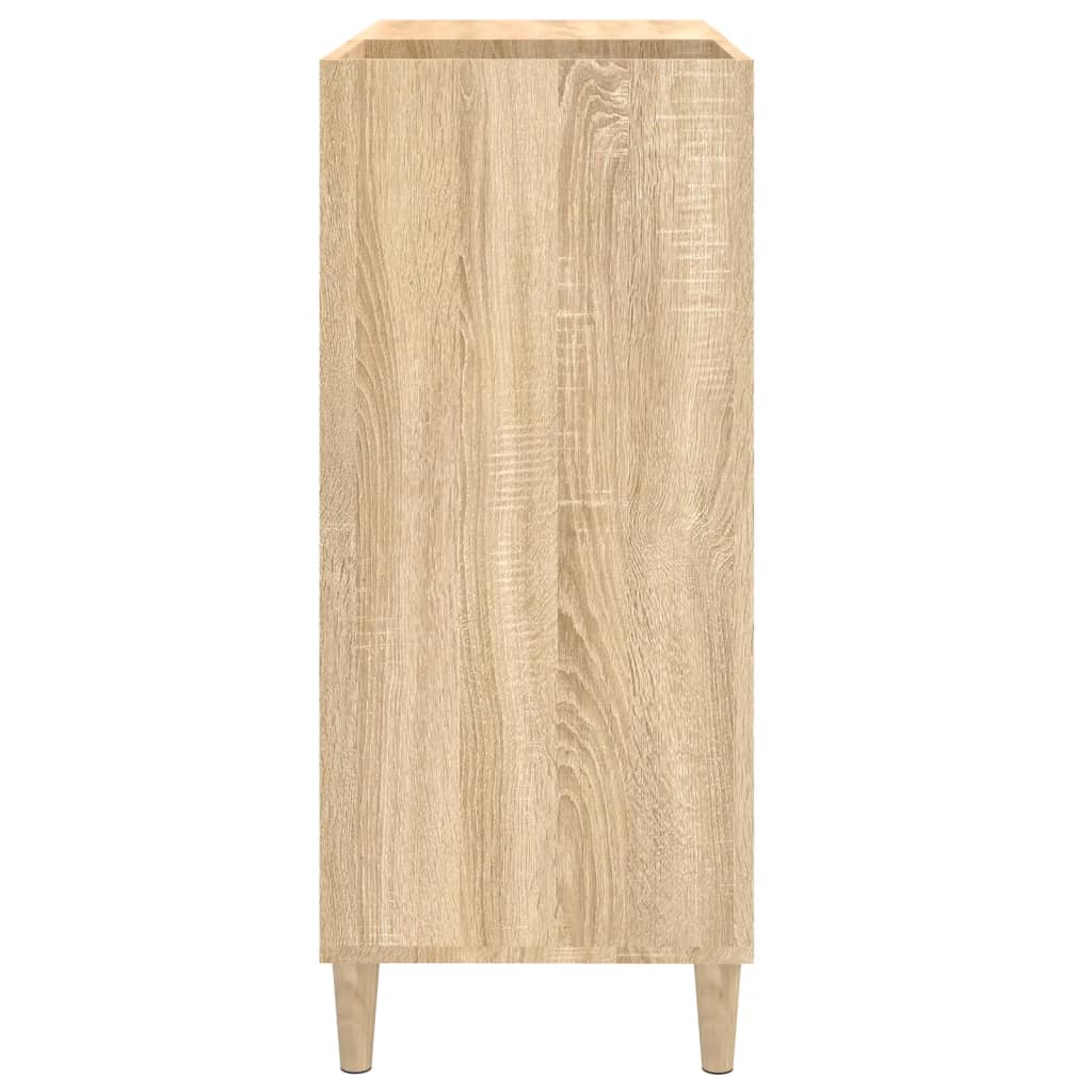 Dulap pentru discuri stejar sonoma 84,5x38x89 cm lemn compozit