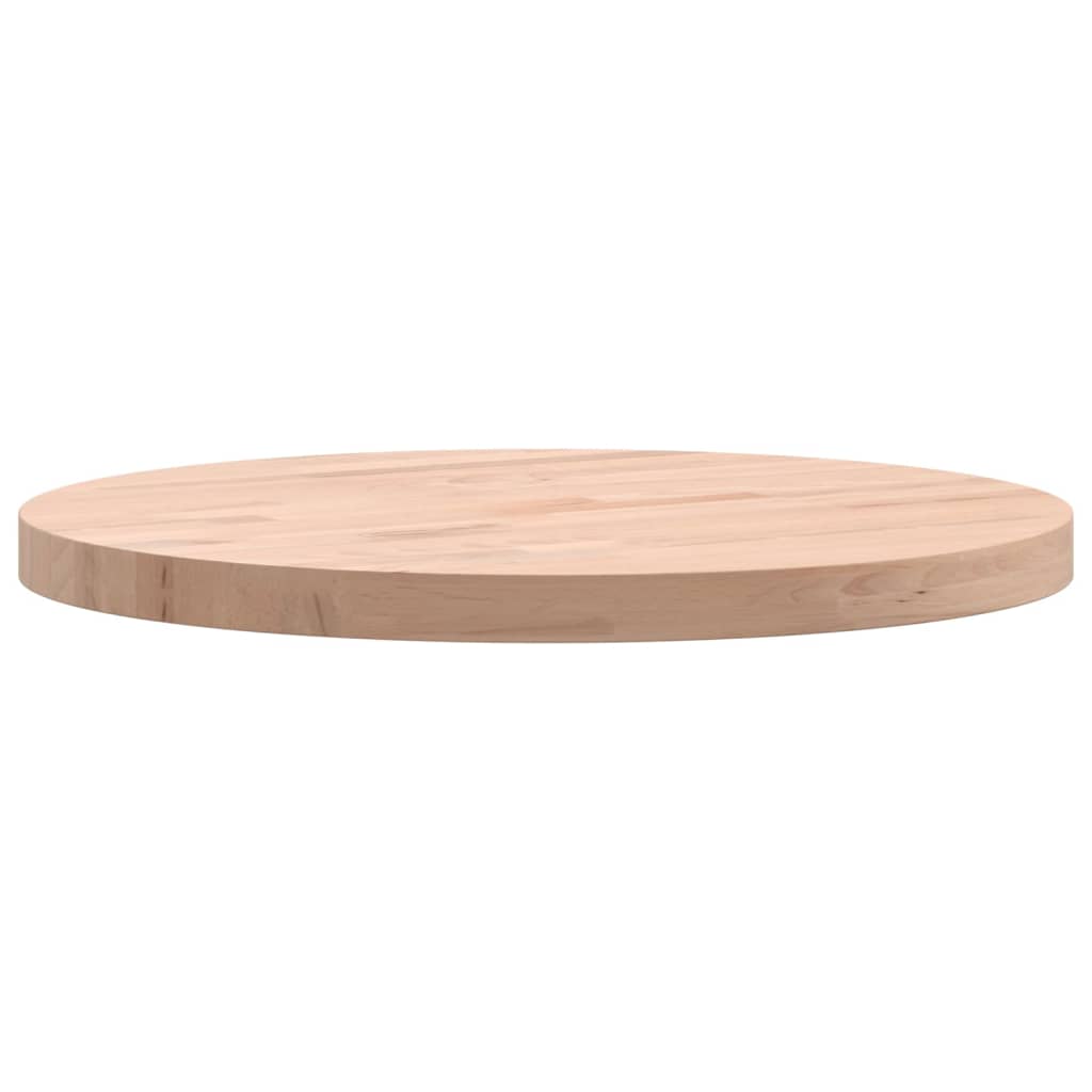 Blat de masă rotund, Ø40x2,5 cm, lemn masiv de fag