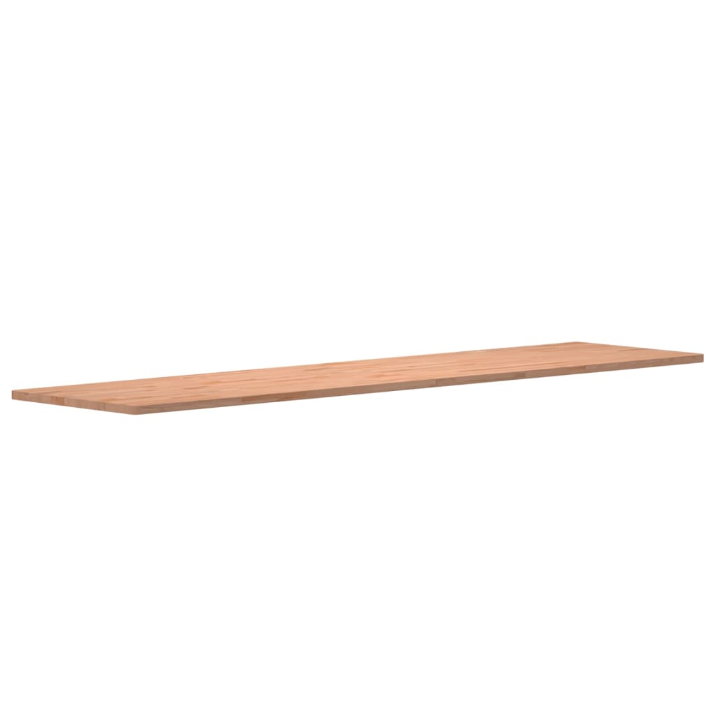 Blat de birou, 220x55x2,5 cm, lemn masiv de fag