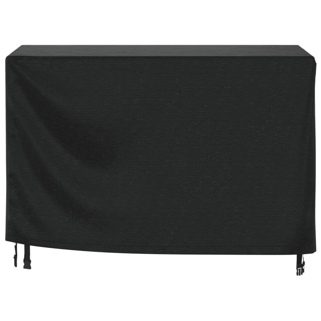 Husă mobilier de grădină negru 140x70x90 cm impermeabilă 420D