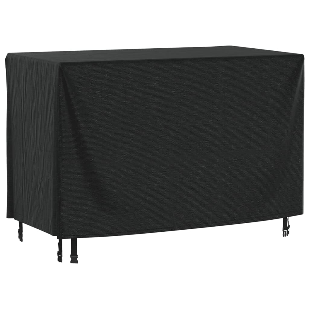 Husă mobilier de grădină negru 140x70x90 cm impermeabilă 420D