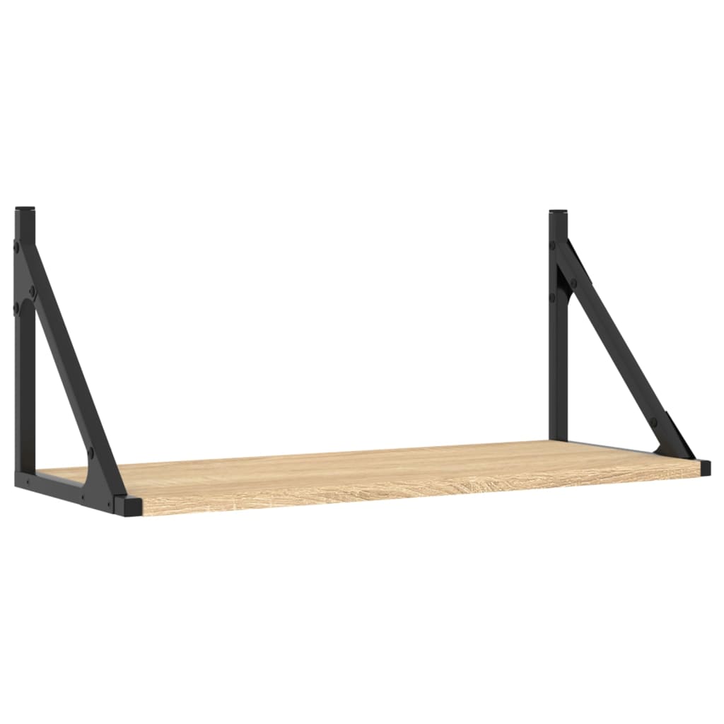 Dulapuri de perete, 2 buc., stejar sonoma, 60x25x25,5 cm, lemn