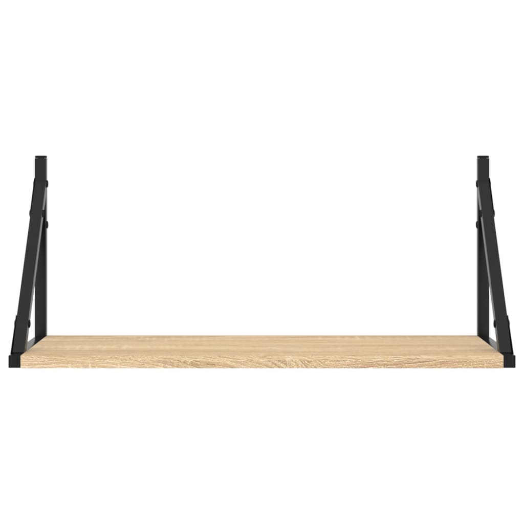 Dulapuri de perete, 2 buc., stejar sonoma, 60x25x25,5 cm, lemn