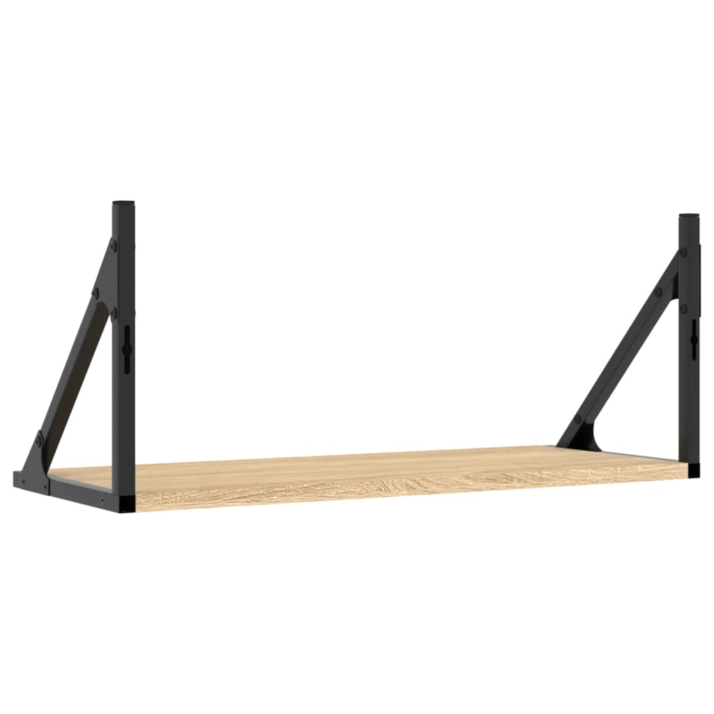 Dulapuri de perete, 2 buc., stejar sonoma, 60x25x25,5 cm, lemn
