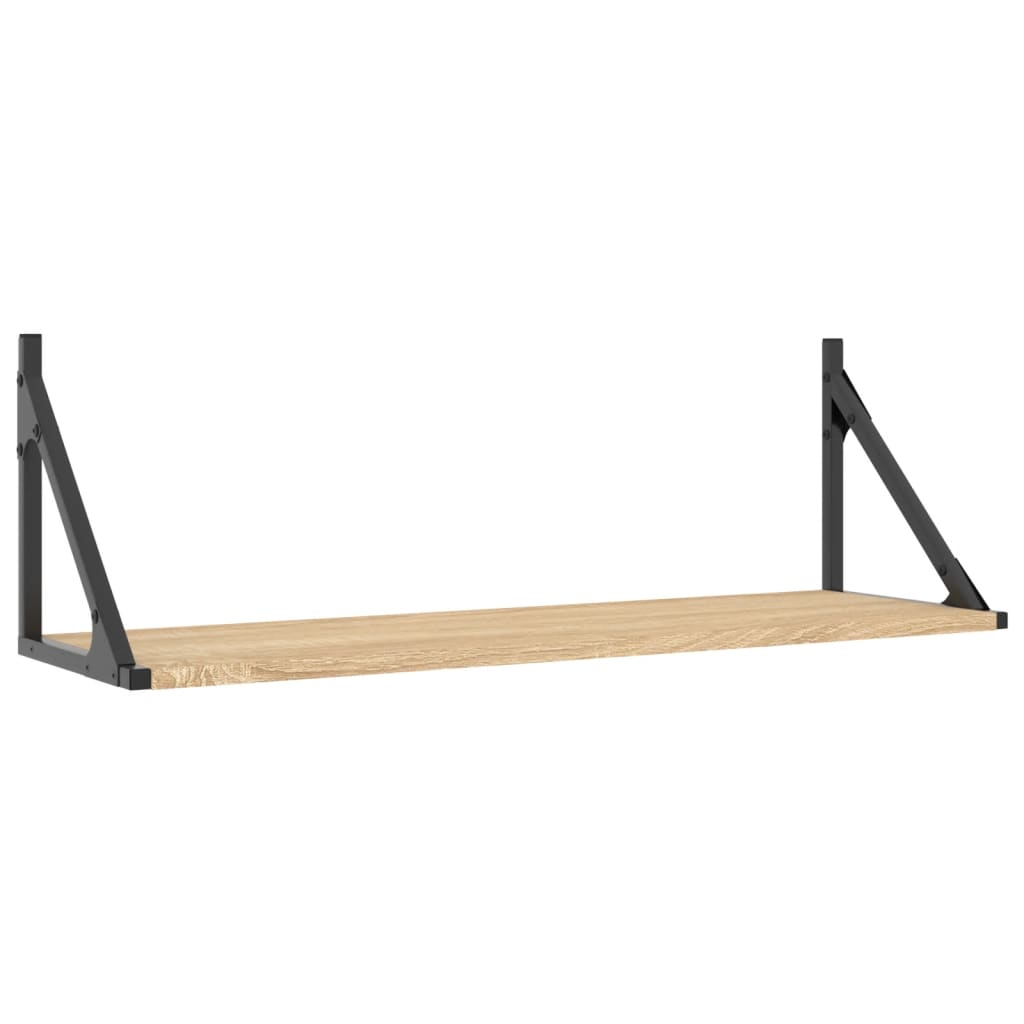 Dulapuri de perete, 2 buc., stejar sonoma, 80x25x25,5 cm, lemn