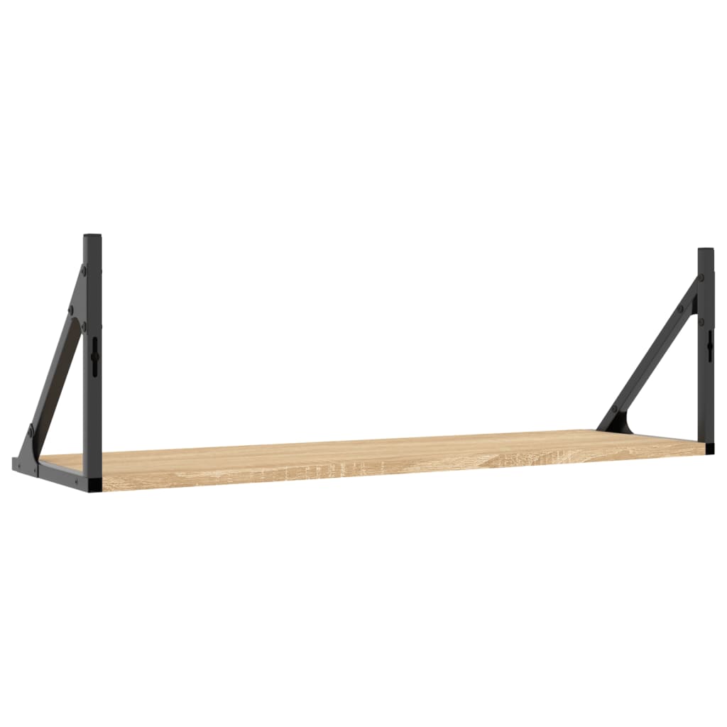 Dulapuri de perete, 2 buc., stejar sonoma, 80x25x25,5 cm, lemn
