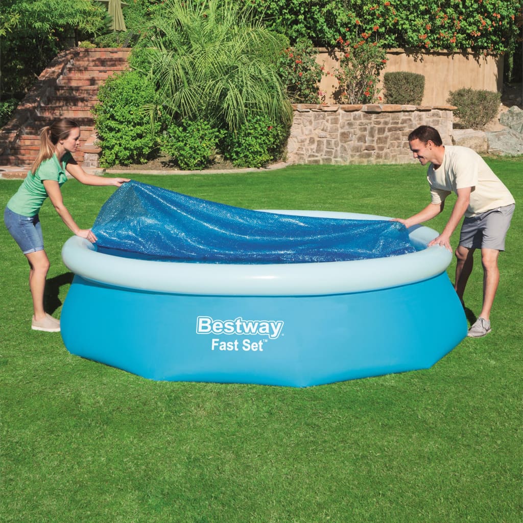 Bestway Prelată solară de piscină Flowclear, 305 cm