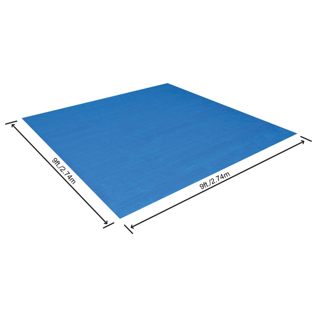 Bestway Pânză de sol pentru piscină Flowclear, 274x274 cm