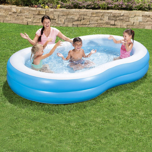 Bestway Piscină Big Lagoon Family Pool, 262x157x46 cm