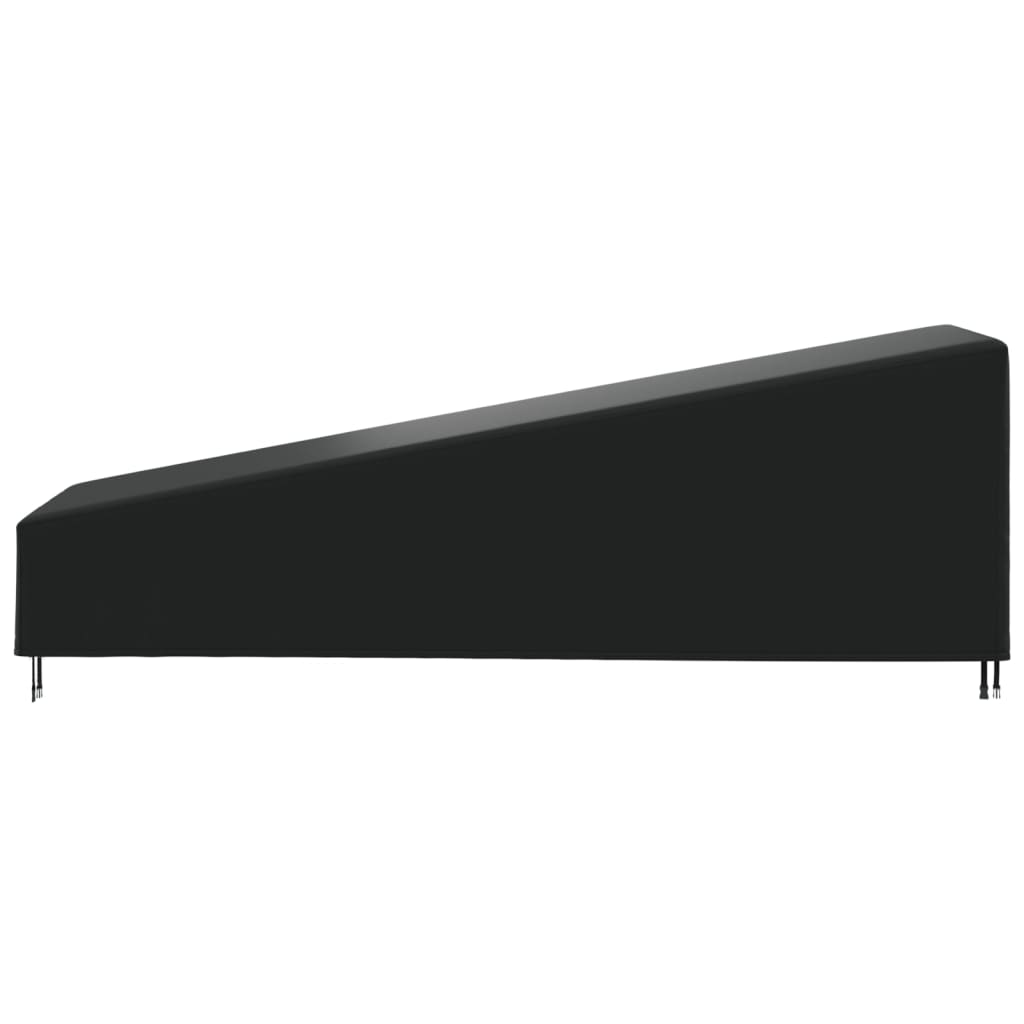 Huse pentru șezlong, 2 buc., 203x81x25/63 cm, Oxford 420D