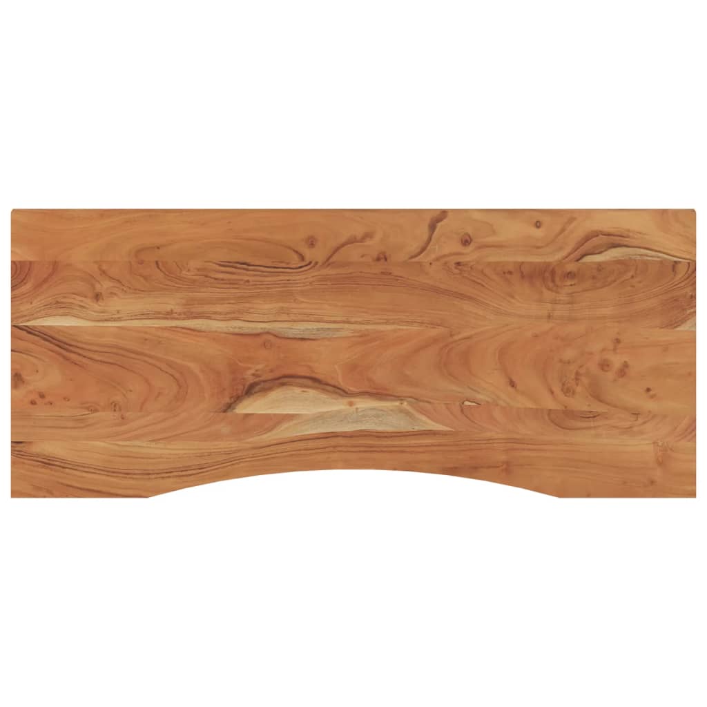 Blat de birou 110x50x2,5 cm dreptunghiular lemn masiv de acacia