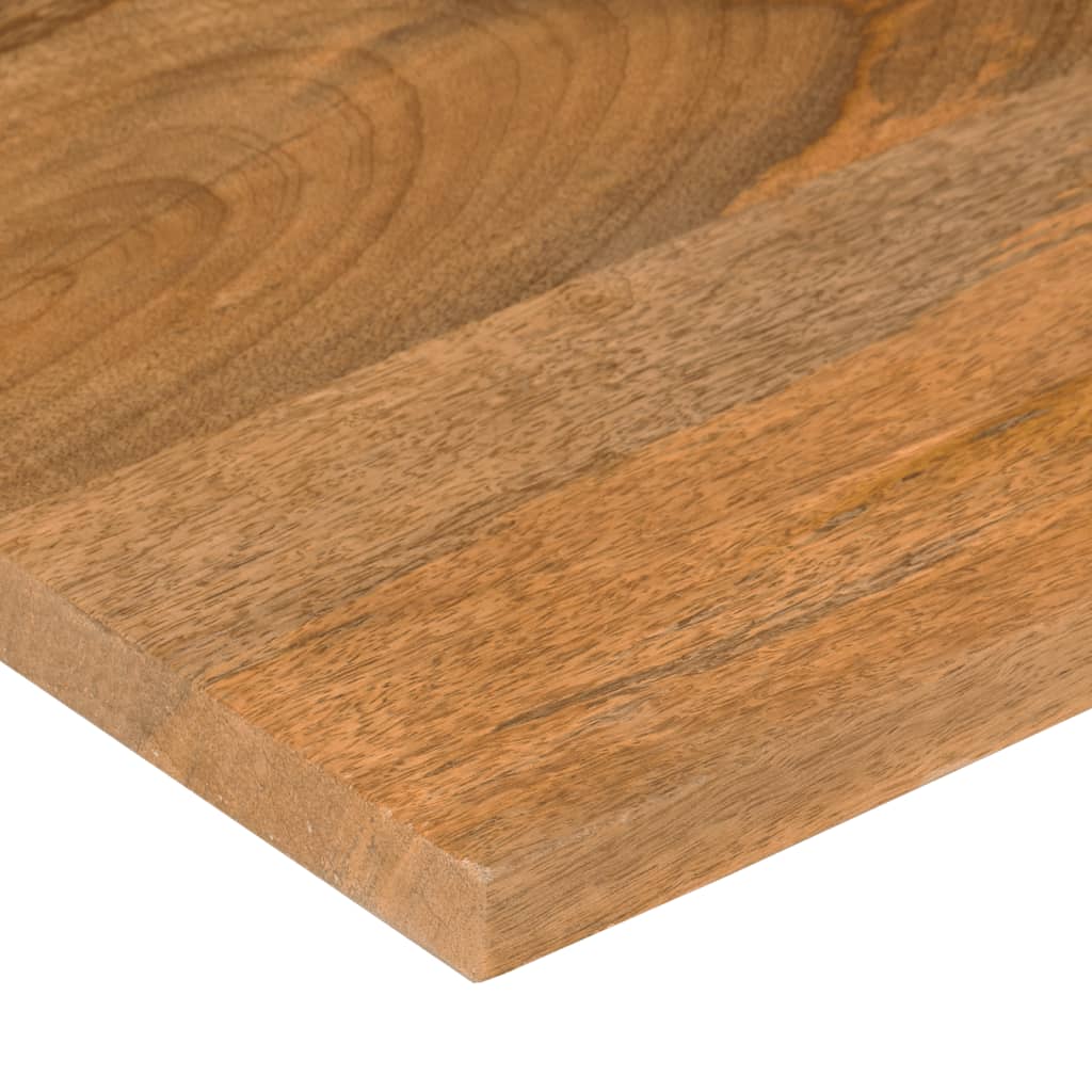 Blat birou cu decupaj curbat 160x50x2,5cm lemn masiv mango brut