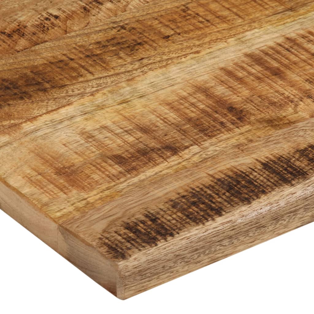 Blat de masă margine naturală, 100x80x2,5 cm, lemn masiv mango