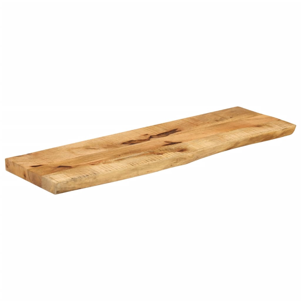 Blat de masă margine naturală, 120x30x3,8 cm, lemn masiv mango