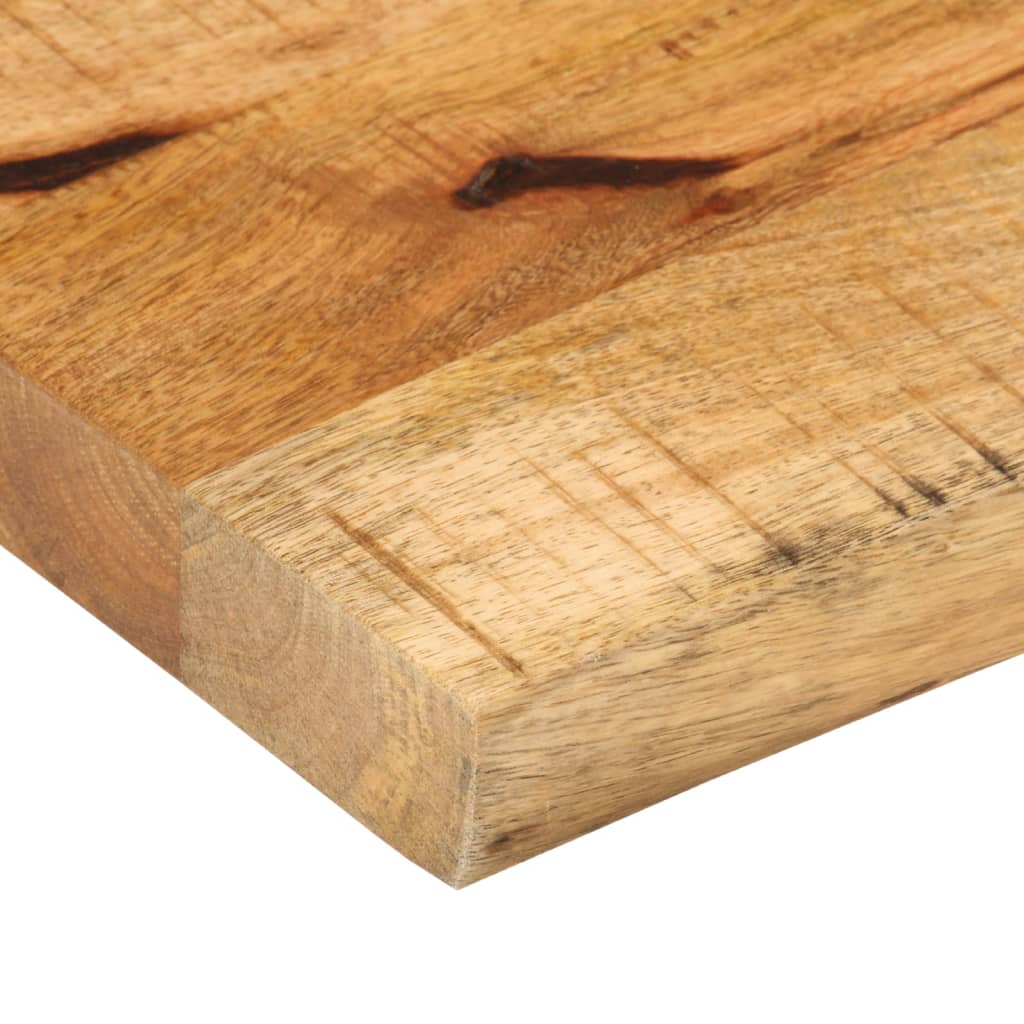 Blat de masă margine naturală, 120x30x3,8 cm, lemn masiv mango