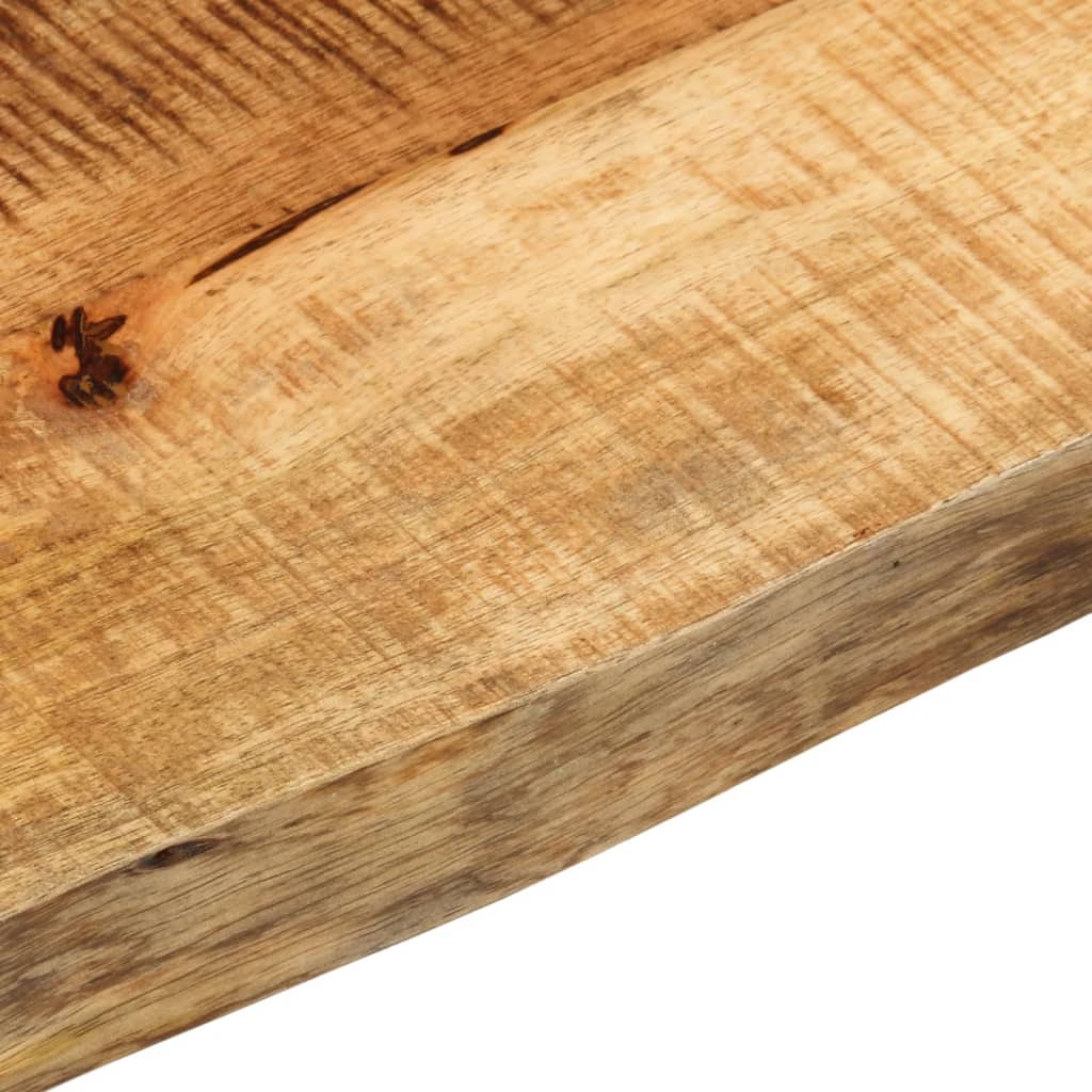 Blat de masă margine naturală, 160x30x3,8 cm, lemn masiv mango