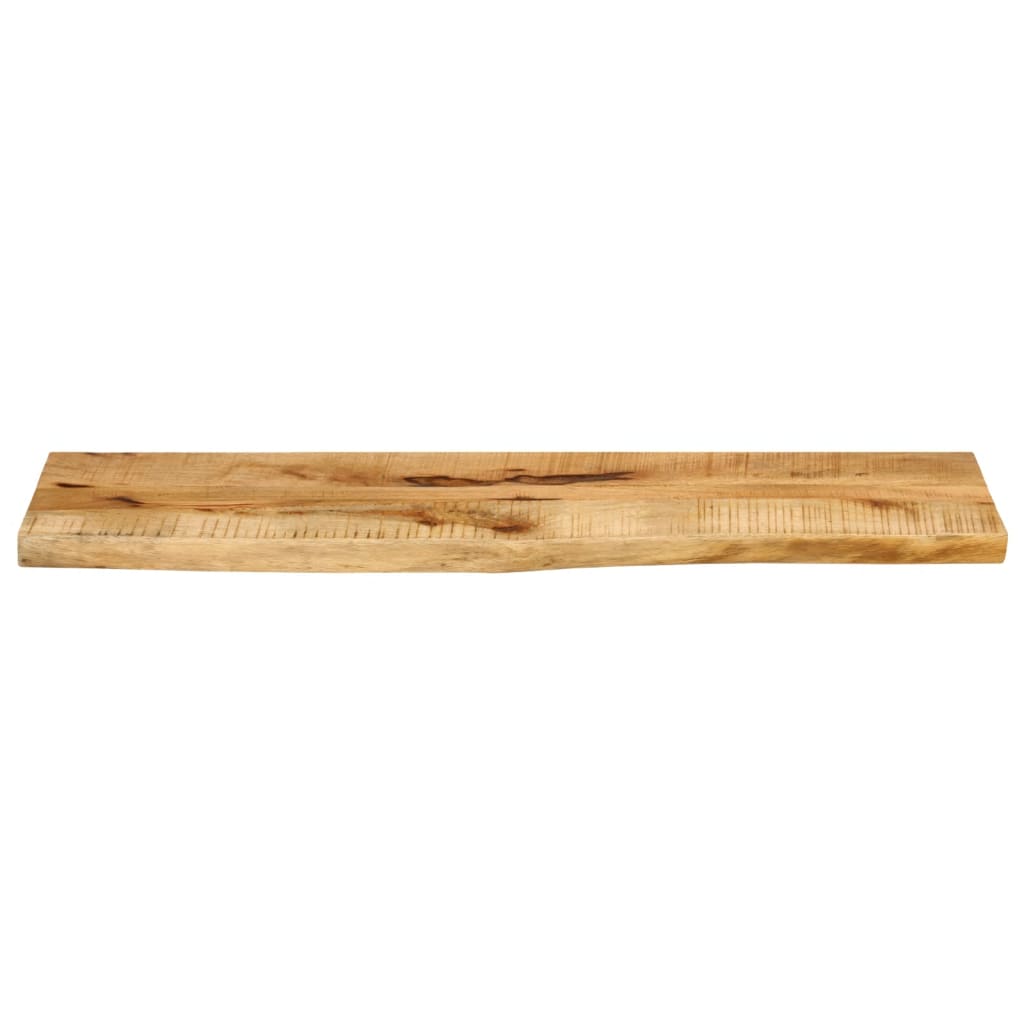 Blat de masă margine naturală, 100x40x3,8 cm, lemn masiv mango
