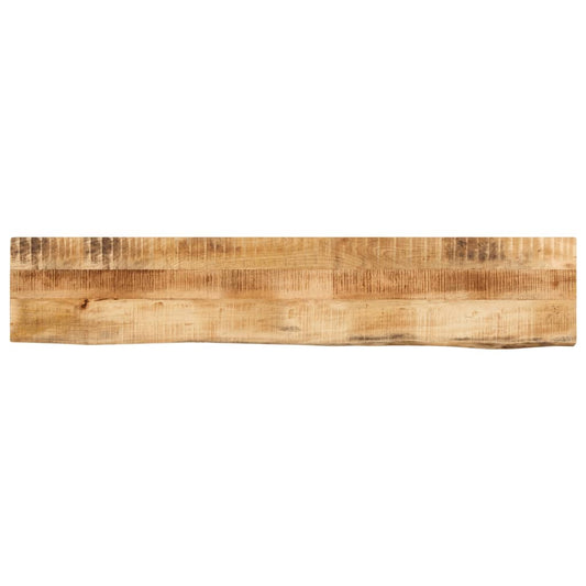 Blat de masă margine naturală, 180x40x3,8 cm, lemn masiv mango