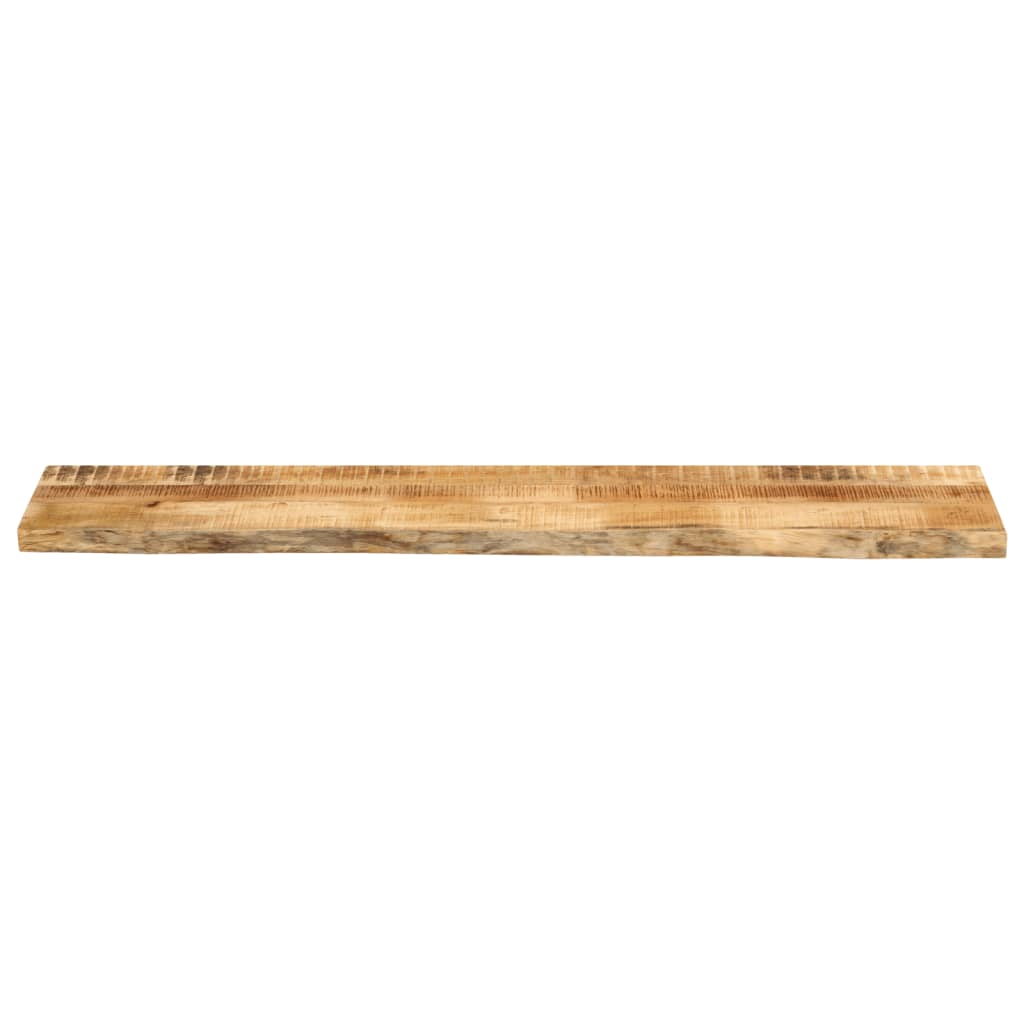 Blat de masă margine naturală, 180x40x3,8 cm, lemn masiv mango