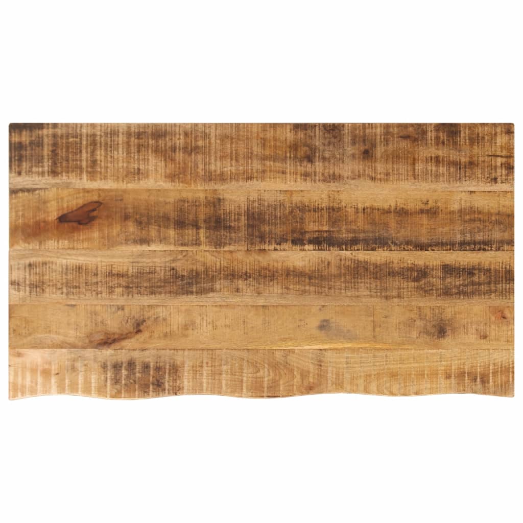 Blat de masă margine naturală, 110x60x3,8 cm, lemn masiv mango