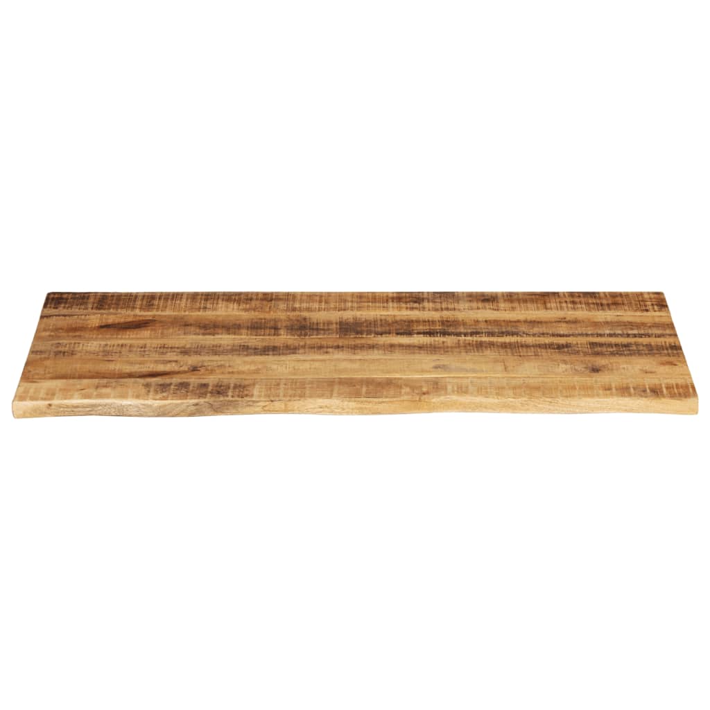 Blat de masă margine naturală, 110x60x3,8 cm, lemn masiv mango
