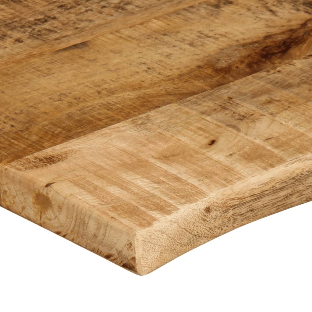 Blat de masă margine naturală, 110x60x3,8 cm, lemn masiv mango