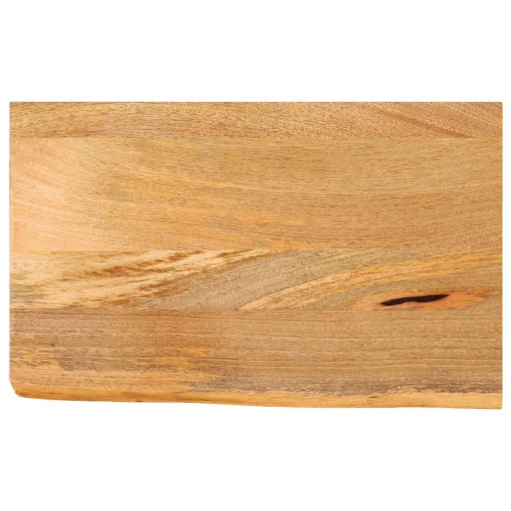 Blat de masă contur organic 40x30x3,8 cm lemn masiv de mango