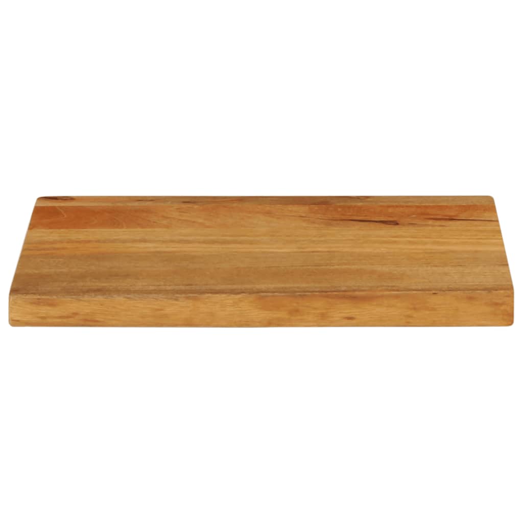 Blat de masă contur organic 50x20x2,5 cm lemn masiv de mango