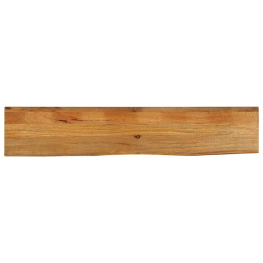 Blat de masă contur organic 180x40x3,8 cm lemn masiv de mango