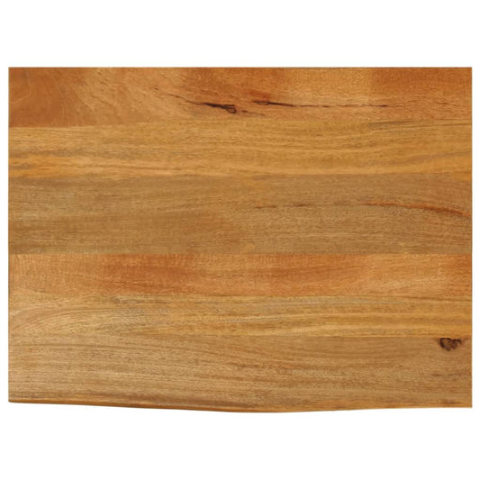 Blat de masă contur organic 90x60x3,8 cm lemn masiv de mango