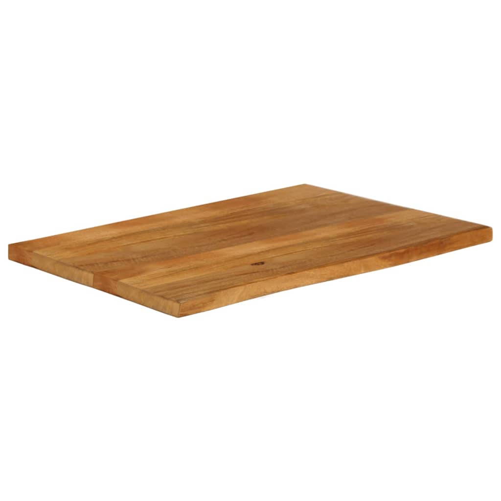 Blat de masă contur organic 100x60x3,8 cm lemn masiv de mango
