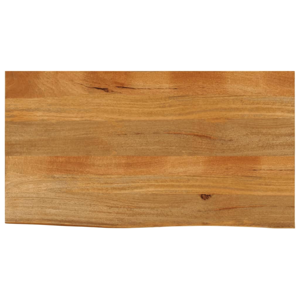 Blat de masă contur organic 110x60x3,8 cm lemn masiv de mango
