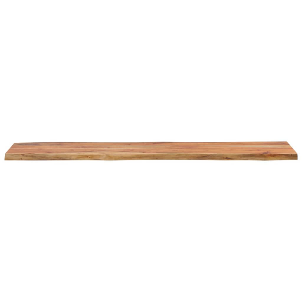 Blat masă 160x40x2,5 cm dreptunghiular lemn acacia margine vie