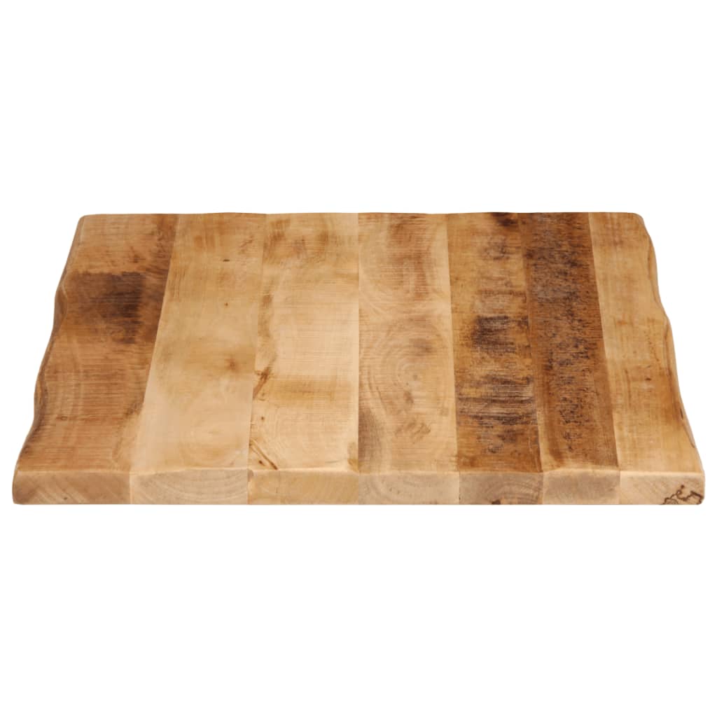 Blat de masă contur natural 70x60x2,5 cm lemn masiv mango brut
