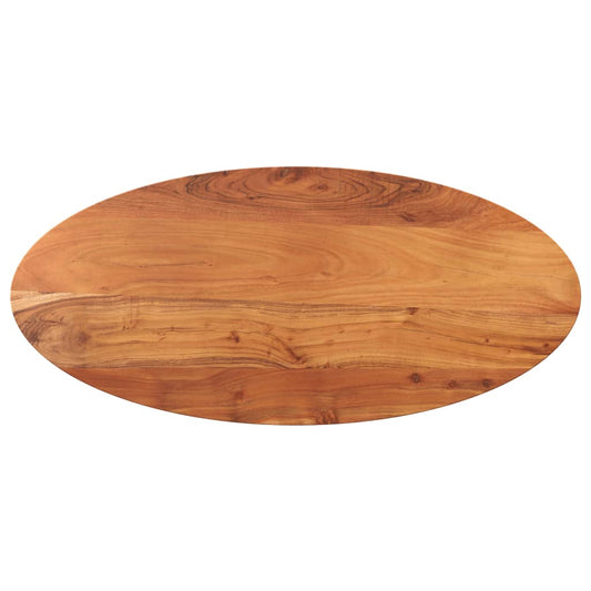 Blat de masă oval, 110x40x3,8 cm, lemn masiv de acacia