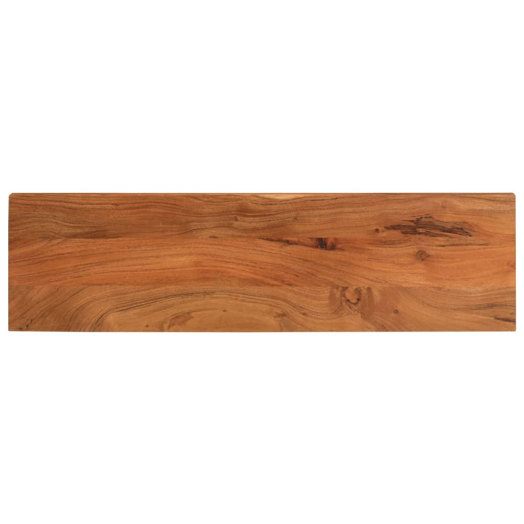 Blat de masă, 110x30x3,8 cm, dreptunghiular, lemn masiv acacia