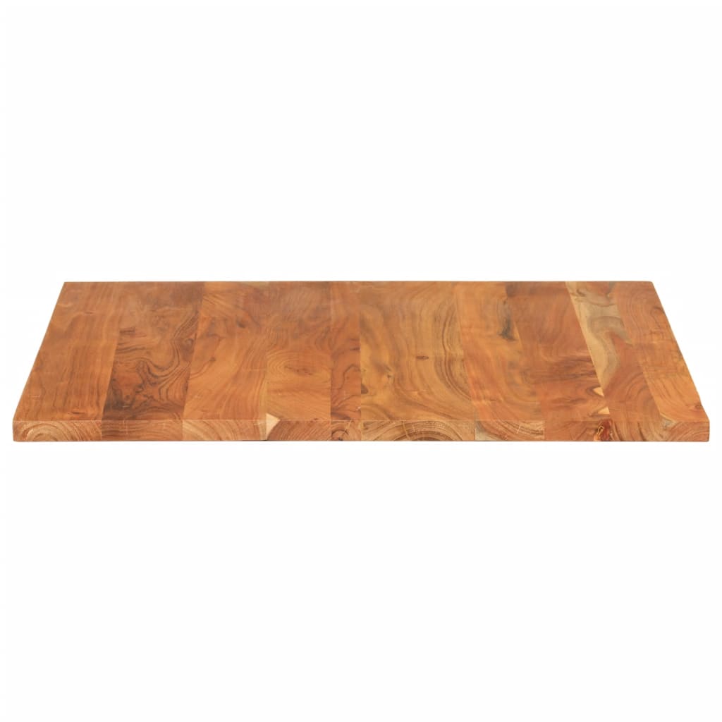 Blat de masă pătrată, 80x80x3,8 cm, lemn masiv de acacia