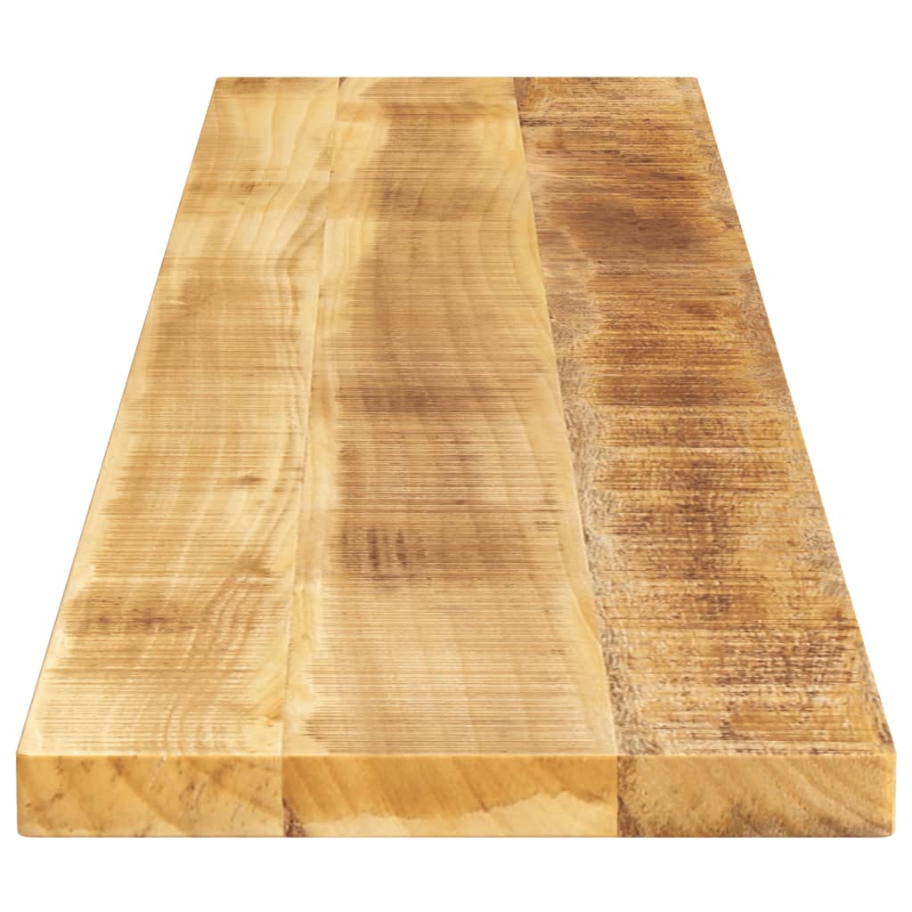 Blat de masă 140x20x3,8 cm dreptunghiular lemn masiv mango brut