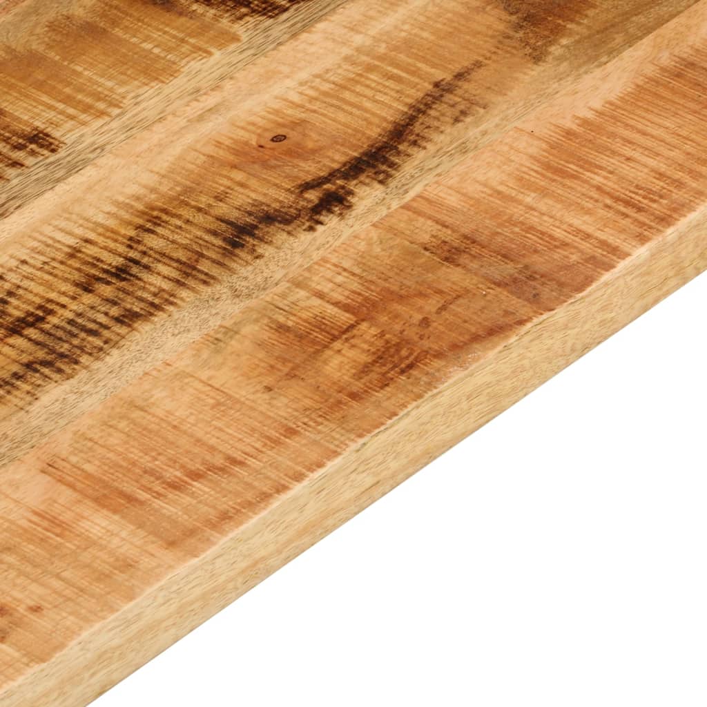 Blat de masă 140x20x3,8 cm dreptunghiular lemn masiv mango brut