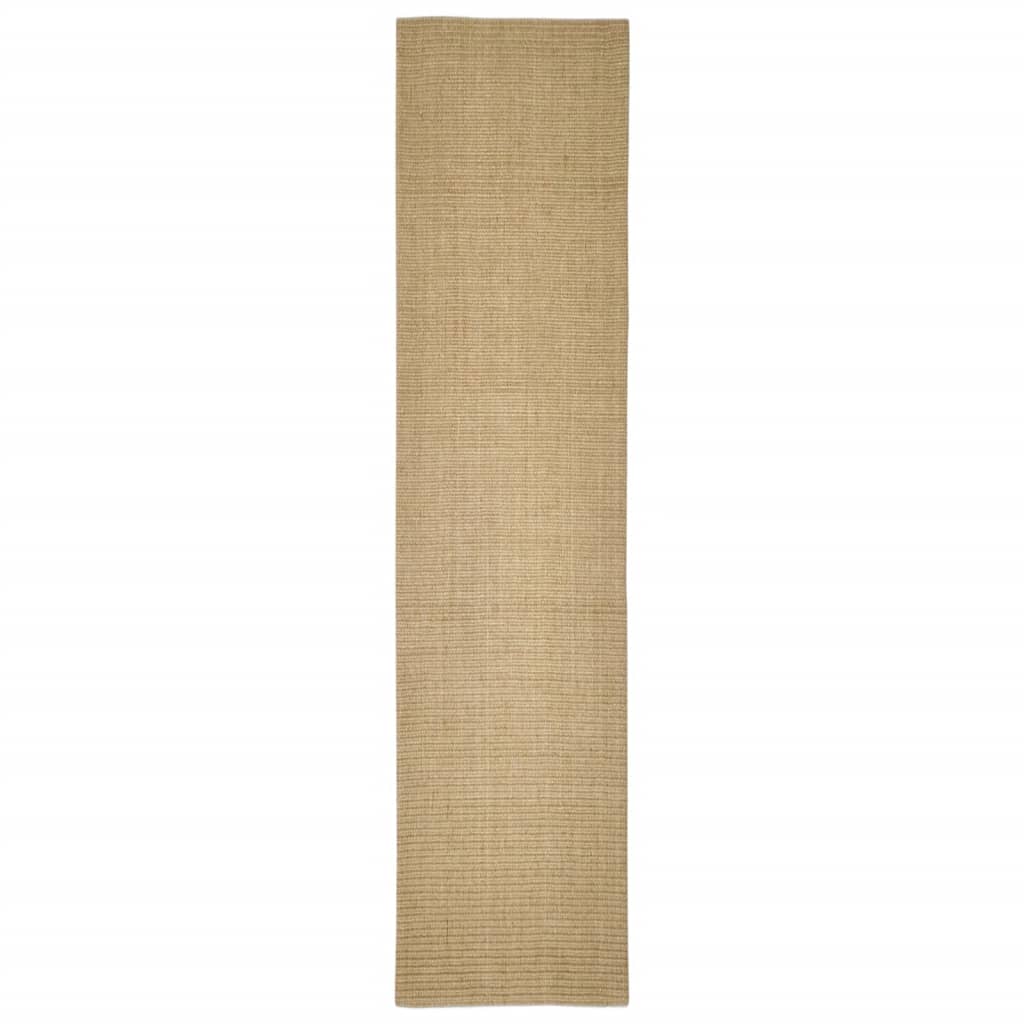 Covor din sisal pentru stâlp de zgâriat, 80x350 cm