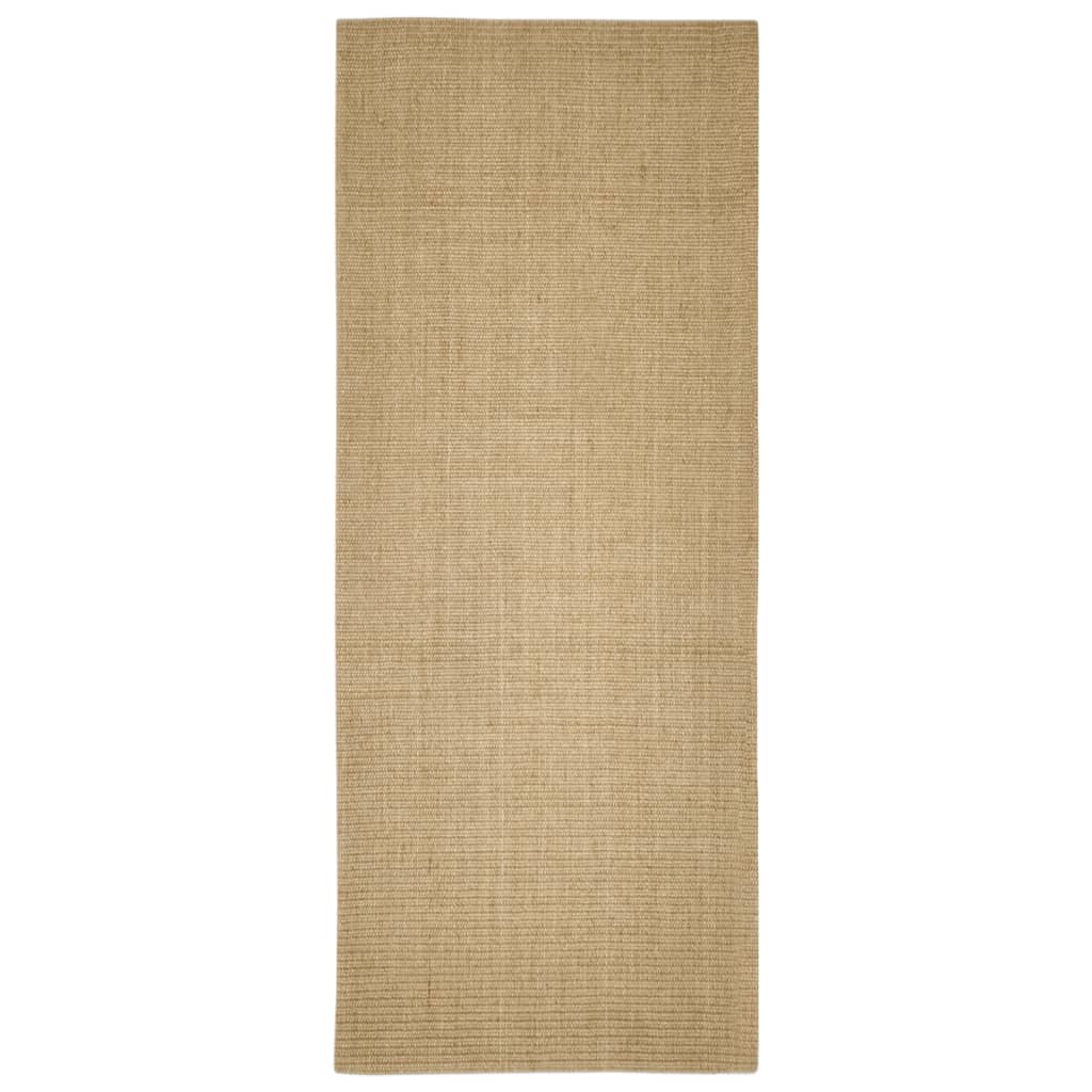 Covor din sisal pentru stâlp de zgâriat, 100x250 cm