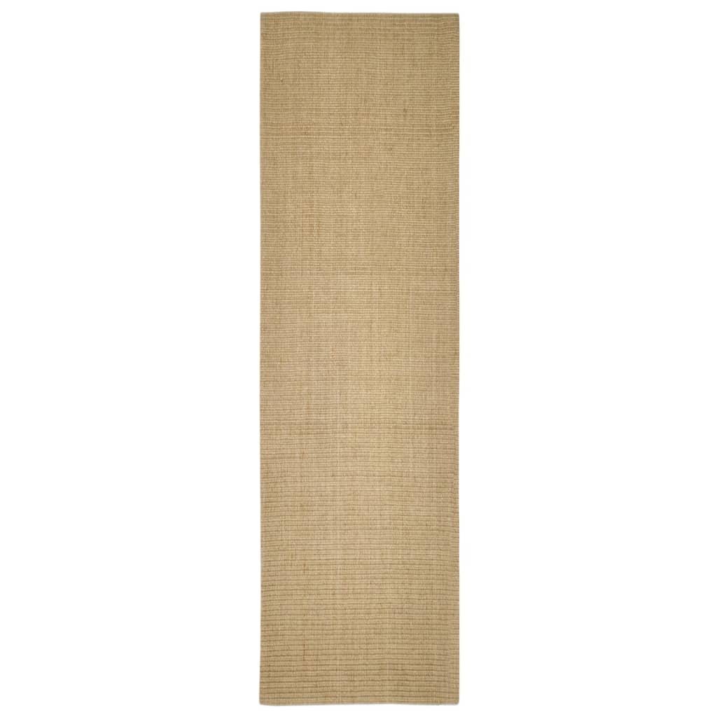 Covor din sisal pentru stâlp de zgâriat, 100x350 cm