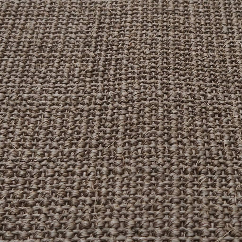 Covor din sisal pentru ansamblu de zgâriat, maro, 66x200 cm