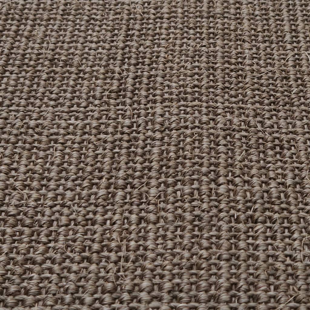 Covor din sisal pentru ansamblu de zgâriat, maro, 66x350 cm